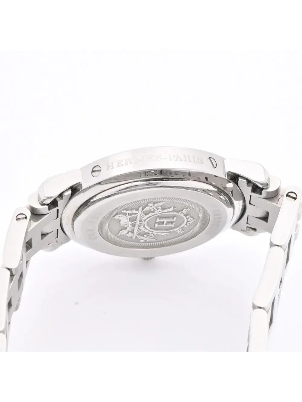 Hermes Clipper Nacre 2****** Silver #284859H19B
